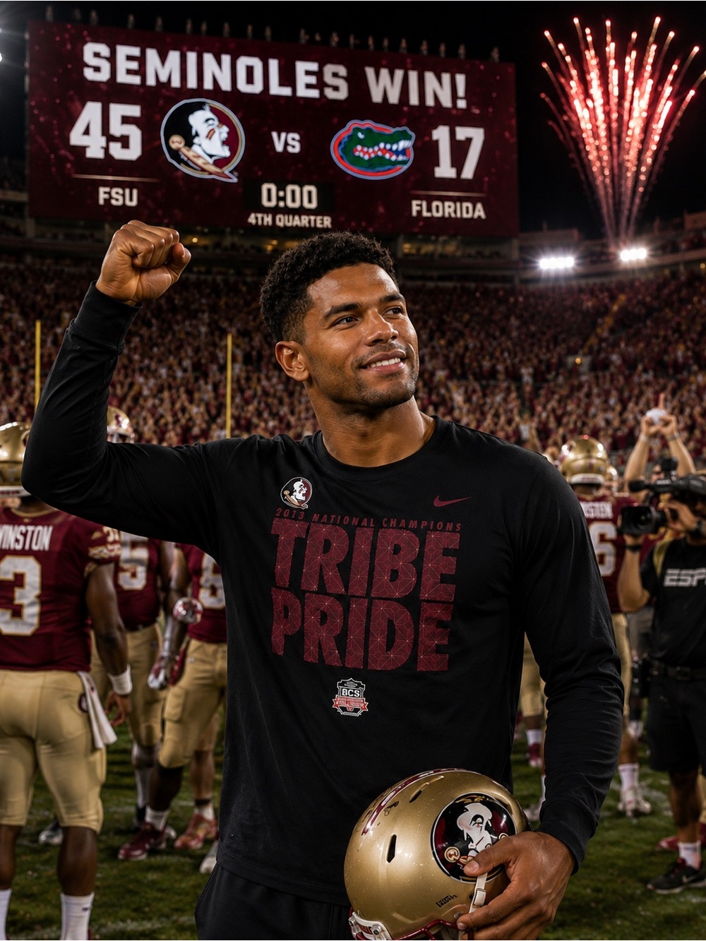 Nike FSU Tribe Pride Long Sleeve Tee XL